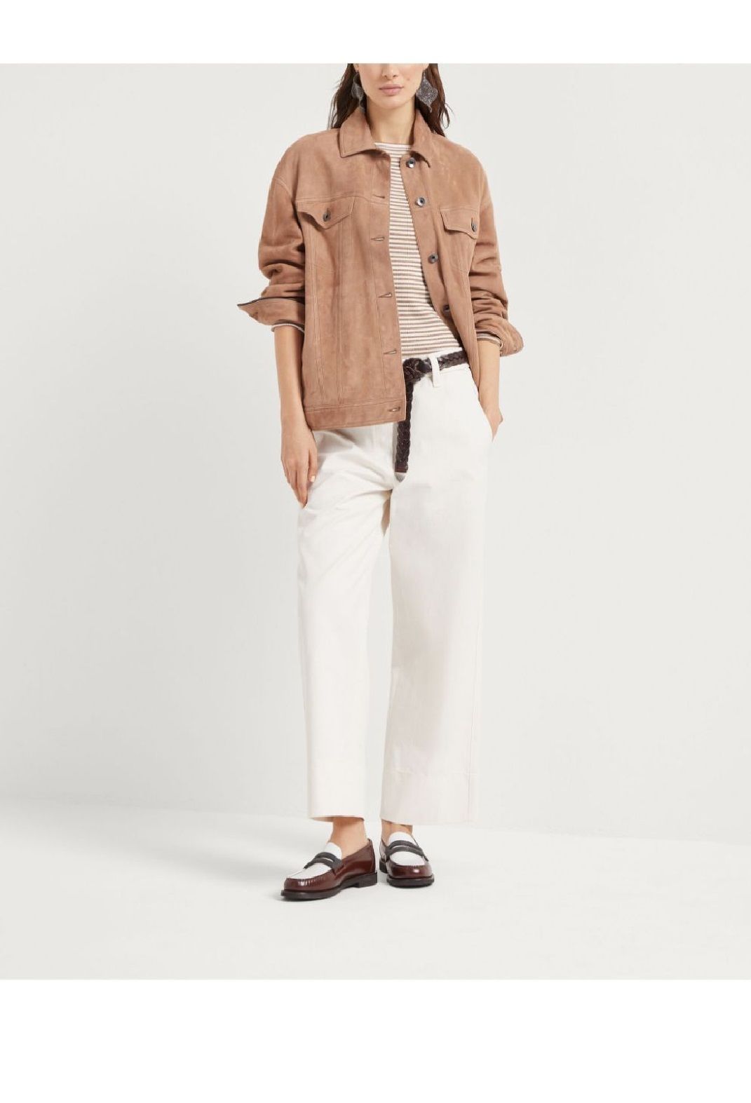 パンツ BRUNELLO CUCINELLI SS25 Monile pants (ML145P8833 C9002) BRUNELLO CUCINELLI PANTALONE - Sustainable SS25 Collection